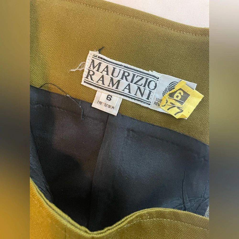 Vintage Maurizio Ramani High Waist Skirt made in USA - Picture 10 of 10